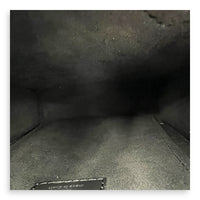 Sac Plat Tote Bag Black in Epi Leather, Silver hardware