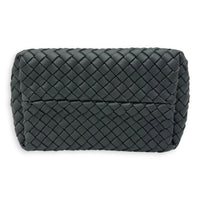 Bottega Veneta Cabat Top Handle Bag Grey in Lambskin, Silver hardware_5