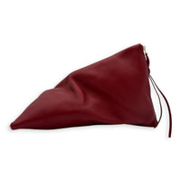 Twist Berlingot Red in Calfskin, Gold hardware