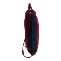 Web Sherry Line Drawstring Backpack Multi-colour in Canvas, Gold hardware