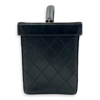 Vintage CC Vanity Bag Black in Calfskin, Gold hardware