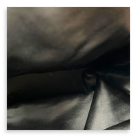 Astronaut Backpack Black in Nylon, Silver hardware