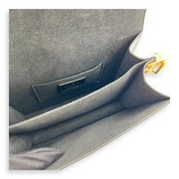 Dauphine Shoulder Bag Black in Fabric, Gold hardware