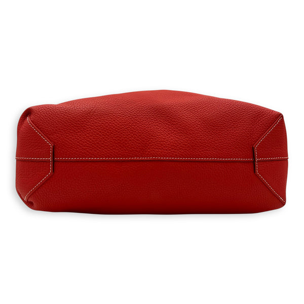 Double Sens 45 Sikkim Rose Sakura/Clemence Rouge Pivoine Tote Bag in Clemence