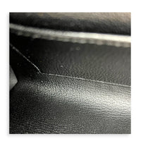 Medor Noir Clutch in Box Calfskin, Gold hardware
