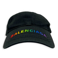 Logo Hat Black in Canvas, Mixed hardware