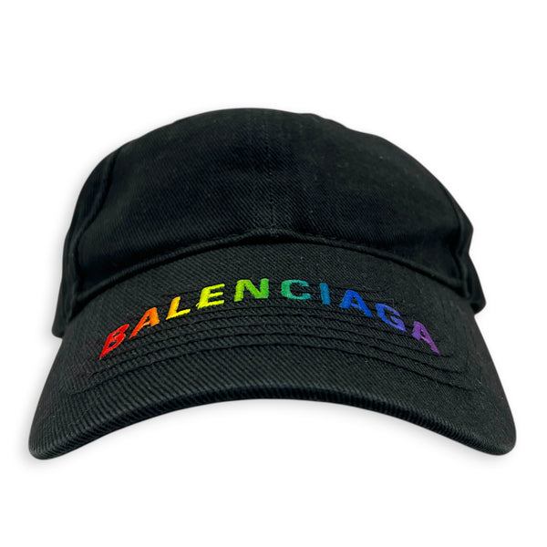 Logo Hat Black in Canvas, Mixed hardware