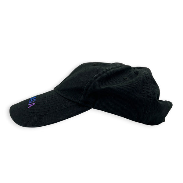 Logo Hat Black in Canvas, Mixed hardware