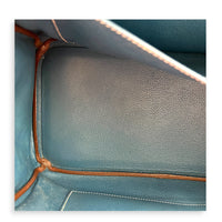 Birkin 35 Rouge Casaque Top Handle Bag in Epsom, Permabrass hardware