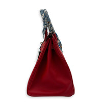 Birkin 35 Rouge Casaque Top Handle Bag in Epsom, Permabrass hardware