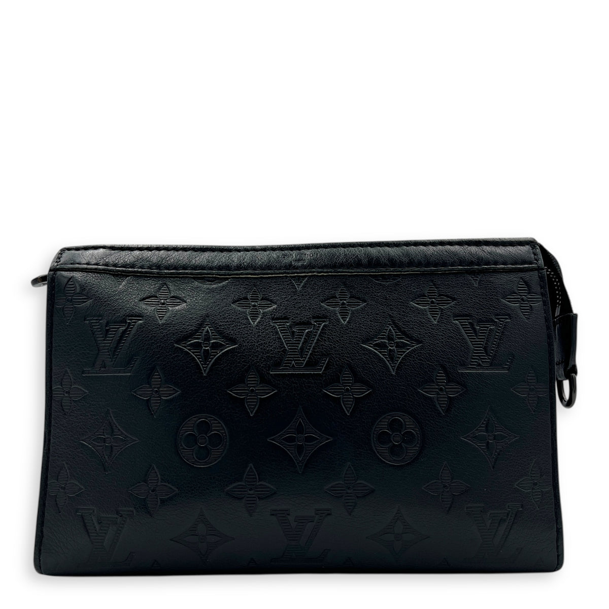 Gaston Wearable Wallet Crossbody Bag Black in Calfskin, Black hardware
