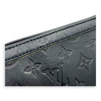 Gaston Wearable Wallet Crossbody Bag Black in Calfskin, Black hardware
