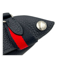Videpoches Caban Crossbody Bag in Togo, Palladium hardware