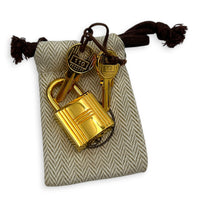 Picotin Cargo 18 Nata Top Handle Bag in Canvas, Gold hardware