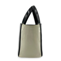 NA Top Handle Bag Black in Patent Leather, Silver hardware