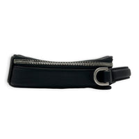 Atelier Crossbody Bag Black in Calfskin, Silver hardware