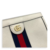 GG Ophidia Shoulder Bag in Calfskin, Gold hardware