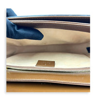 Horsebit 1955 Crossbody Bag Medium Brown in Calfskin, Gold hardware