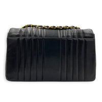 Vintage CC Medium Mademoiselle Shoulder Bag in Lambskin, Gold hardware