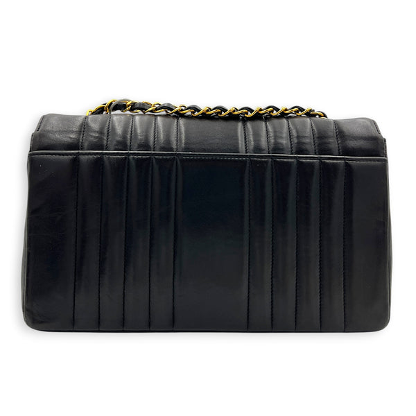 Vintage CC Medium Mademoiselle Shoulder Bag in Lambskin, Gold hardware
