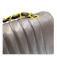 Vintage CC Medium Mademoiselle Shoulder Bag in Lambskin, Gold hardware