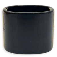 CC Bracelet Black in Others, Guilloche hardware