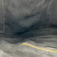 Mombasa Medium Black Shoulder Bag in Calfskin, Gold hardware