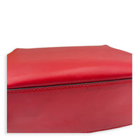 Lady Web Red Crossbody Bag in Calfskin, Gold hardware