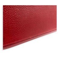 Kelly 32 Rouge H Top Handle Bag in Clemence, Palladium hardware