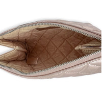 CC Pouch Gold in Lambskin, Silver hardware