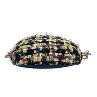 Logo Waist Bag Multi-colour in Tweed, Silver hardware