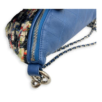 Logo Waist Bag Multi-colour in Tweed, Silver hardware