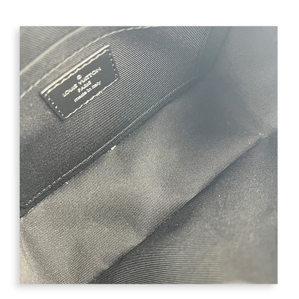 Soft Trunk Shoulder Bag Mini Monogram Eclipse in Canvas, Black hardware