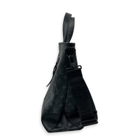 Saumur Tote Bag Monogram Eclipse in Canvas, Black hardware
