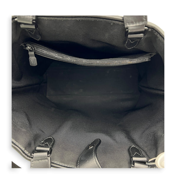 Saumur Tote Bag Monogram Eclipse in Canvas, Black hardware