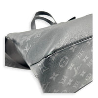 Saumur Tote Bag Monogram Eclipse in Canvas, Black hardware