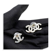 CC Silver Earrings in Metal
