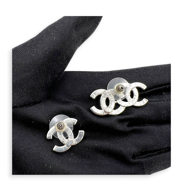 CC Silver Earrings in Metal