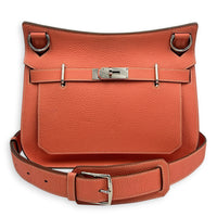 Jypsiere 31 Crevette Crossbody Bag in Clemence, Palladium hardware
