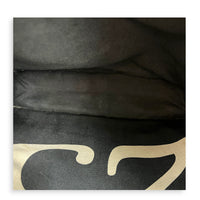 L’aveugle Par Amour Tote Bag Black in Calfskin, Gold hardware