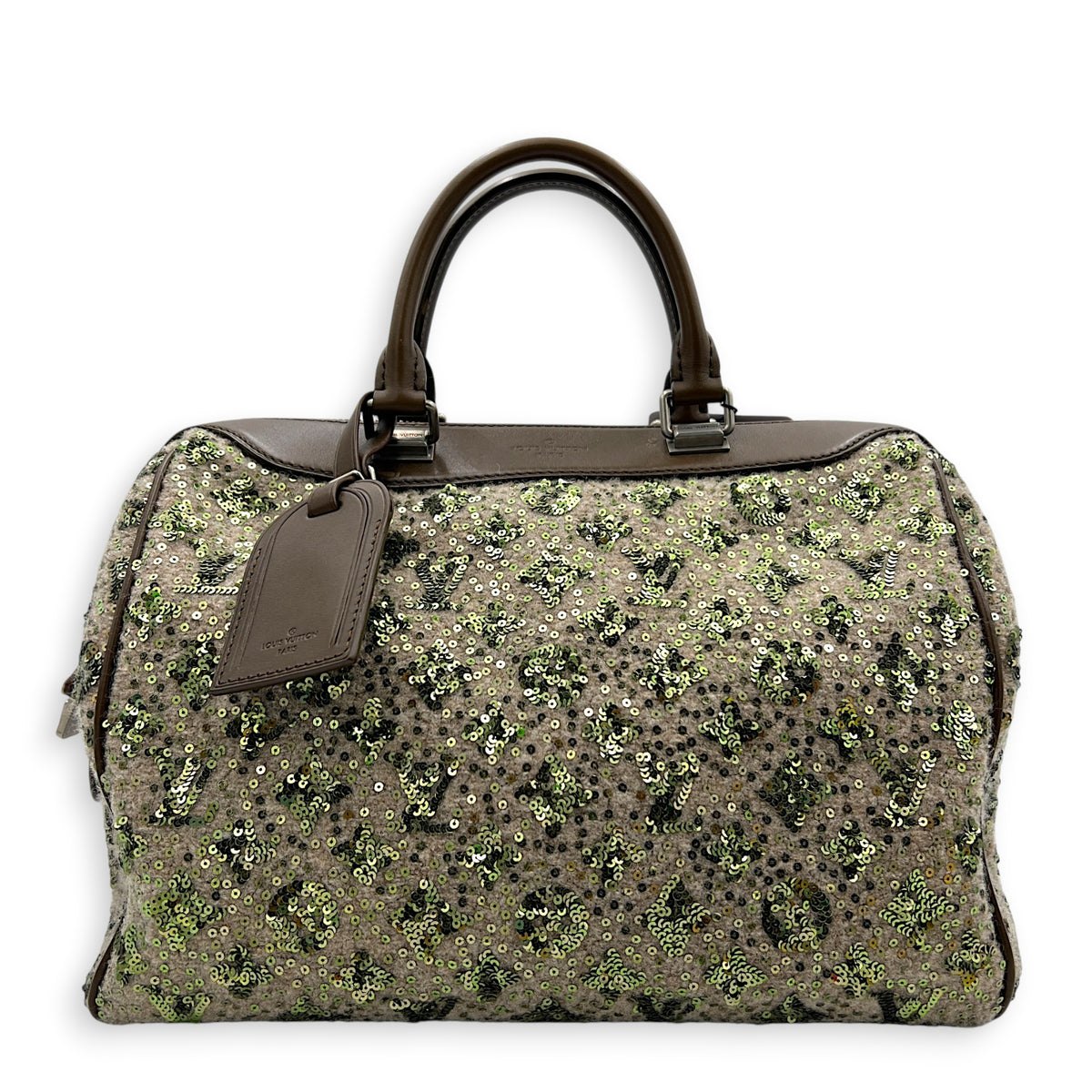 Speedy 30 Multi-colour Monogram Sunshine Express in Wool, Silver hardware