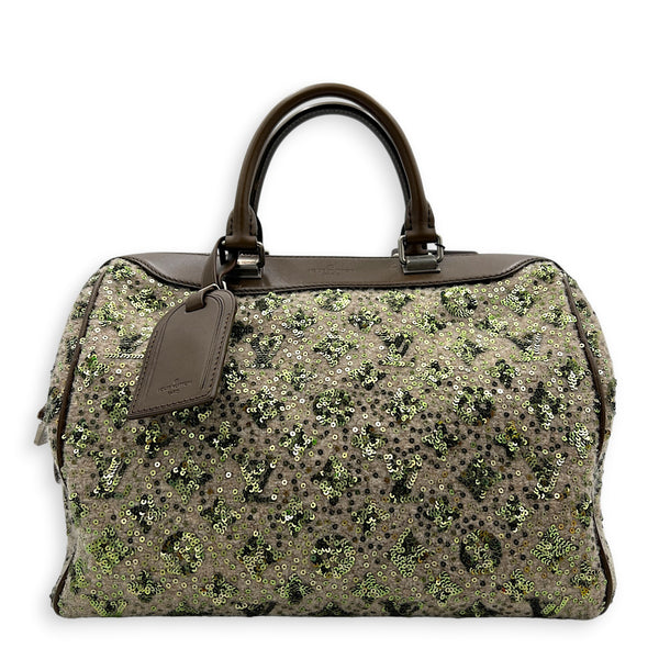 Speedy 30 Multi-colour Monogram Sunshine Express in Wool, Silver hardware