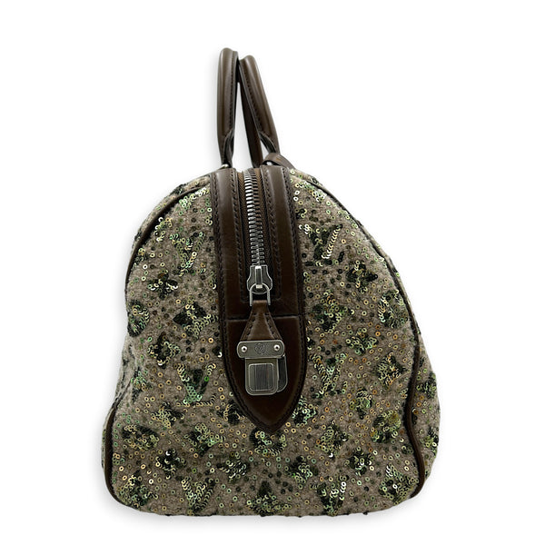Speedy 30 Multi-colour Monogram Sunshine Express in Wool, Silver hardware
