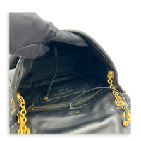 Jamie 4.3 Black Shoulder Bag in Lambskin, Gold hardware