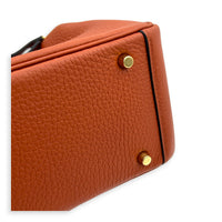Lindy Mini Cuivre Shoulder Bag in Clemence, Gold hardware