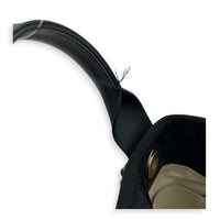 Deauville Tote Bag Black in Canvas, Gold hardware