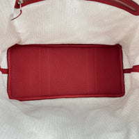 Garden Party 36 Rouge Duchesse Top Handle Bag in Negonda, Palladium hardware