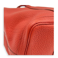 Garden Party 36 Rouge Duchesse Top Handle Bag in Negonda, Palladium hardware