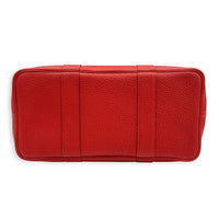 Garden Party 36 Rouge Duchesse Top Handle Bag in Negonda, Palladium hardware