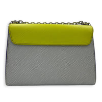 Twist Shoulder Bag Multi-colour in Epi Leather, Silver hardware